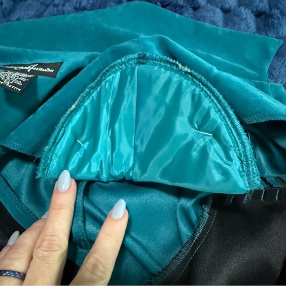 Positive Attitude Vintage Velour Striped Western Jacket Festival Sz P 10 - Picture 4 of 7